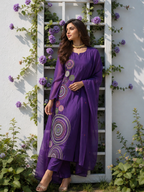 Orchid Mul Cotton Suit