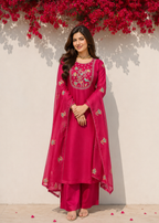 Classic Pink Kota 3-Piece Suit