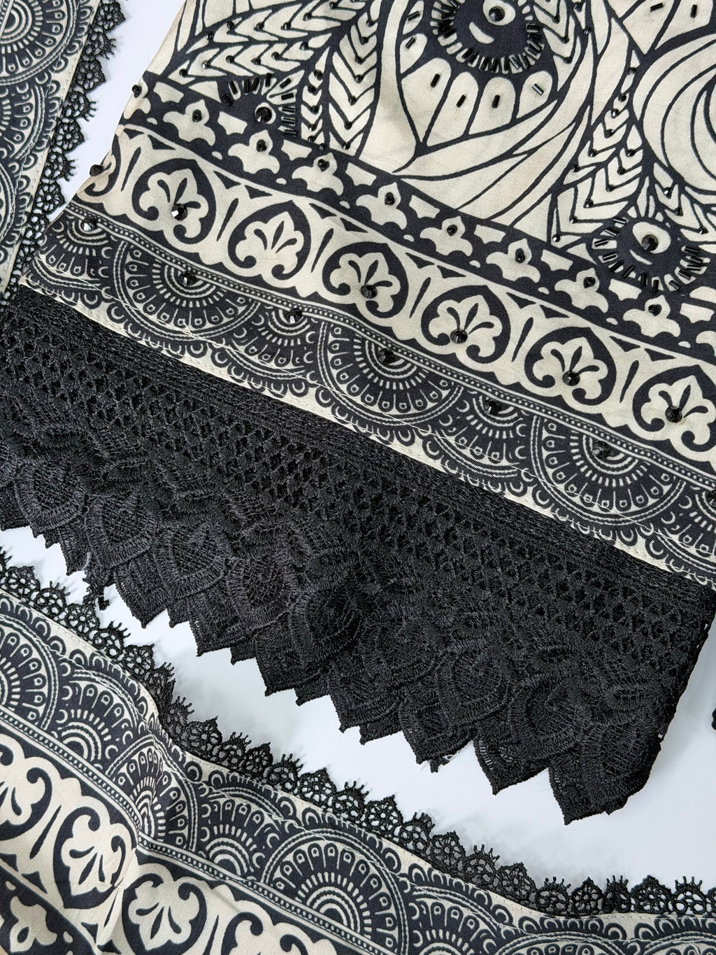 Black Ivory unstitched suit