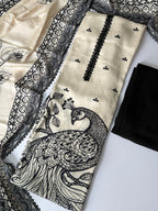Black Ivory unstitched suit