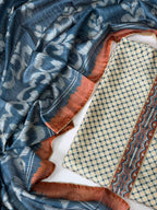 Geometric TUSSAR unstitched suit