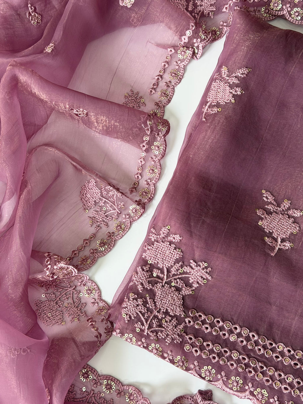 Lilac Crush Unstitched Suit Set