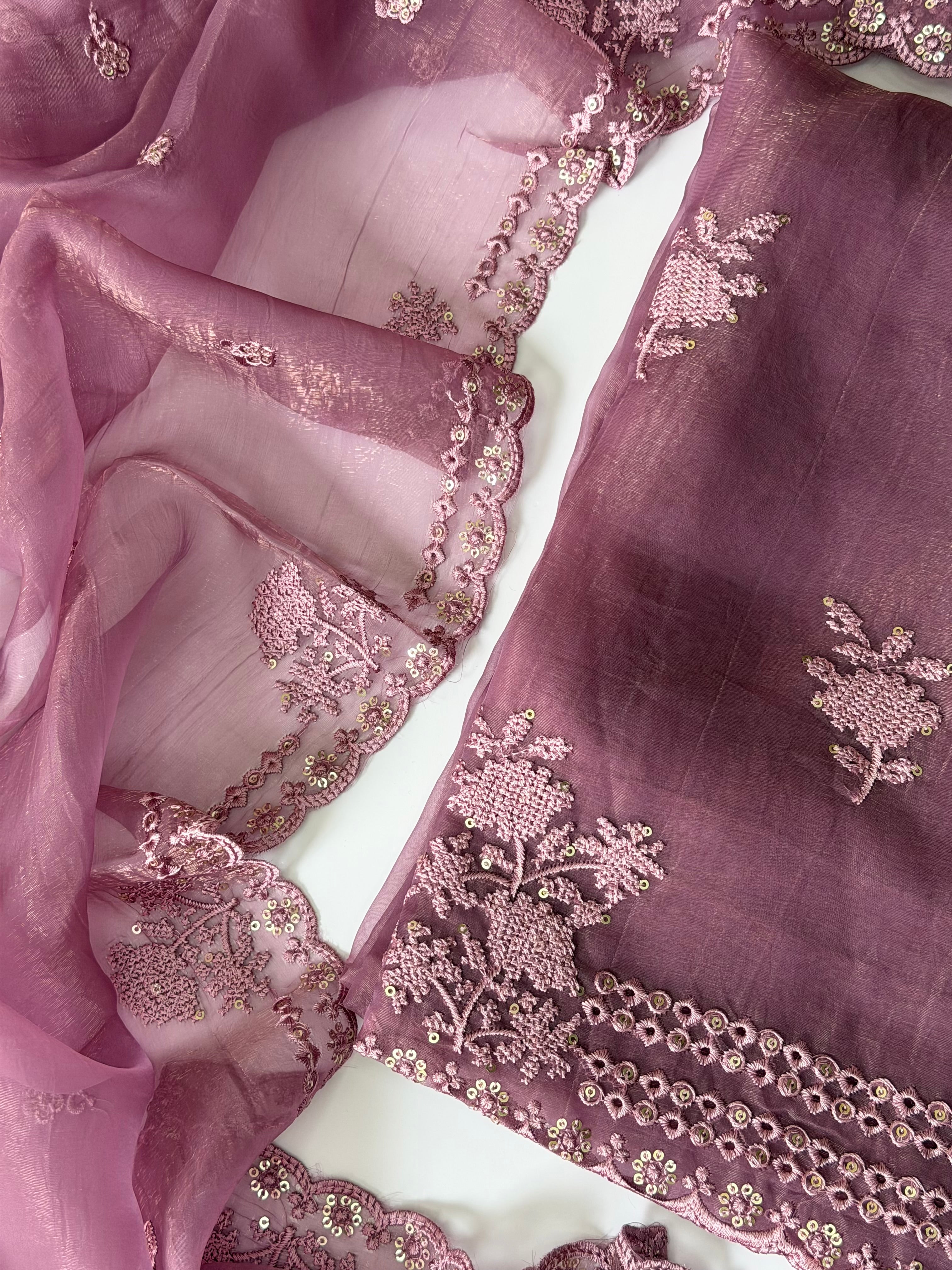 Lilac Crush Unstitched Suit Set