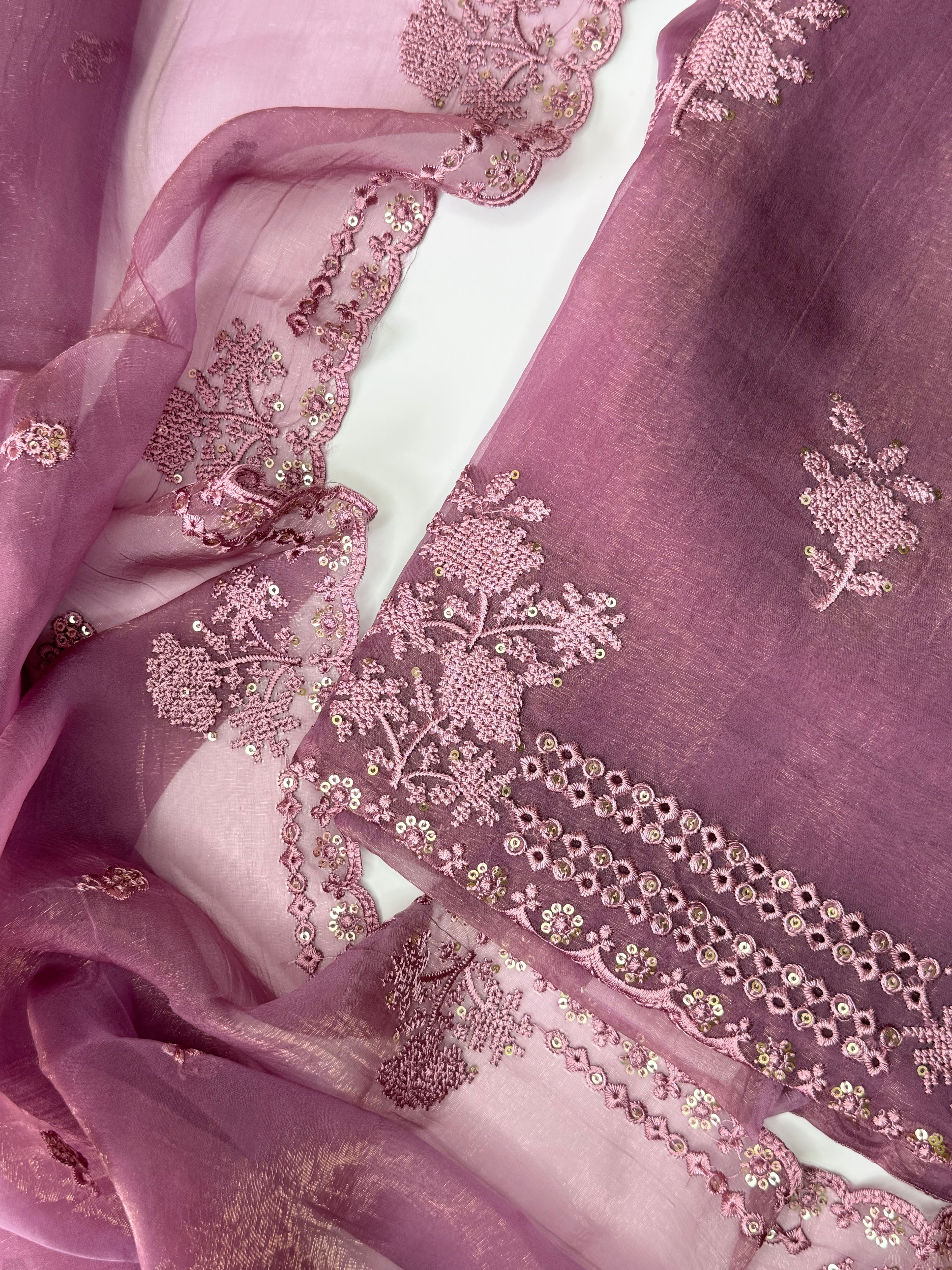 Lilac Crush Unstitched Suit Set