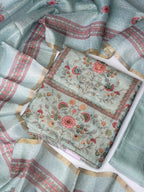 Shimmer Tissue unstitched suit