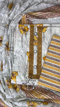 Golden Meadow Cotton Unstitched Suit Set