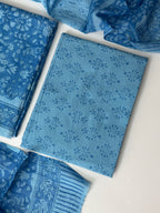 Soft cotton unstitched suit