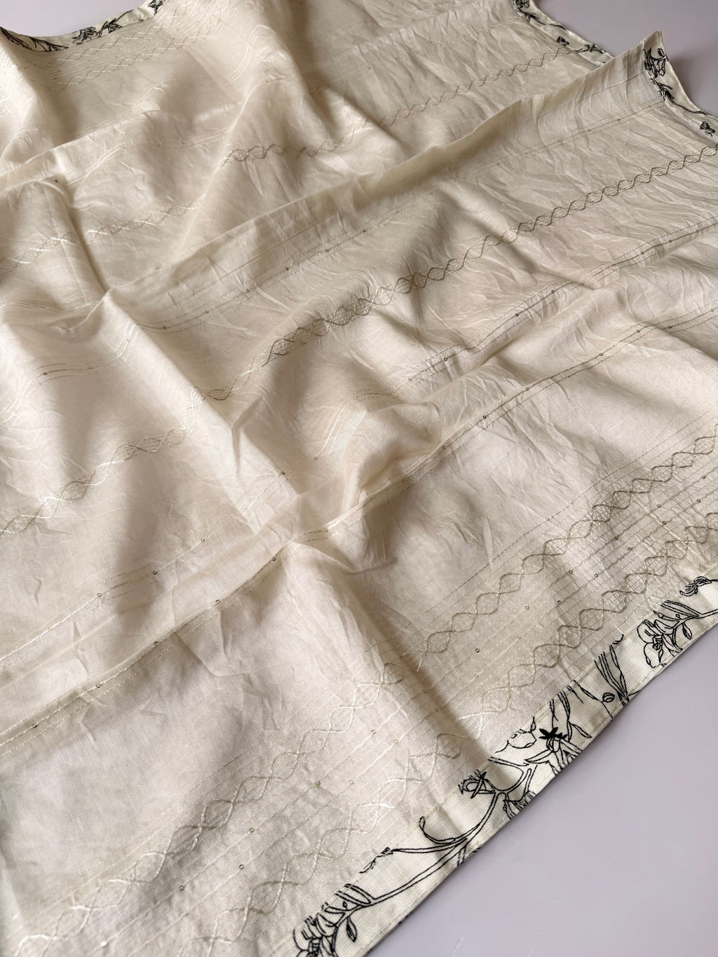 Modal unstitched suit