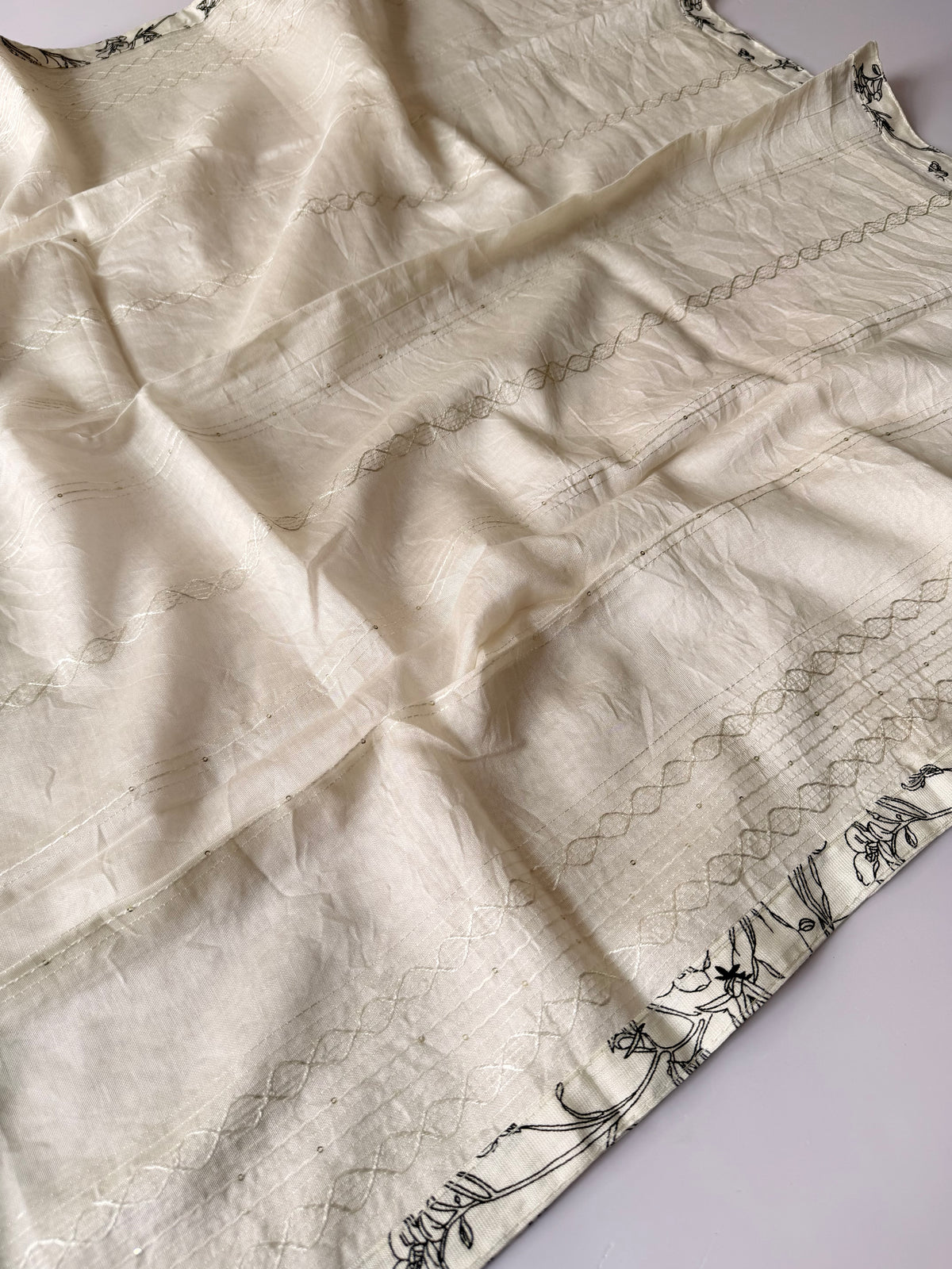Modal unstitched suit