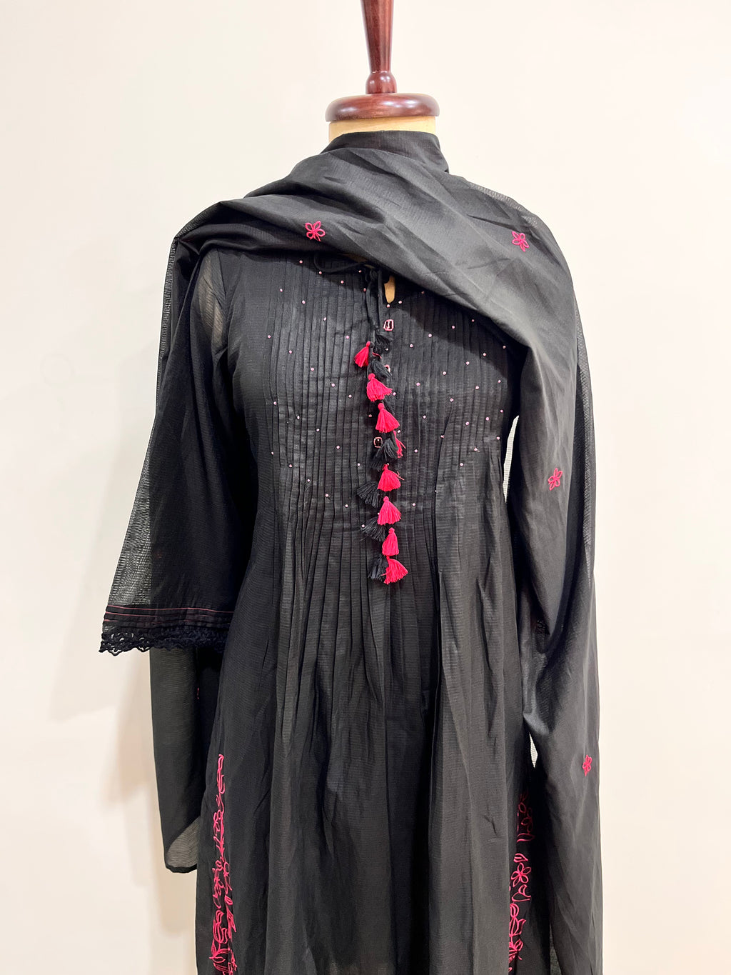 Midnight Noir 3-Piece Salwar Suit