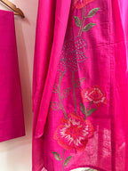Pink Mul Cotton Suit