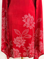 Chilli Red Muslin 3-Piece Suit
