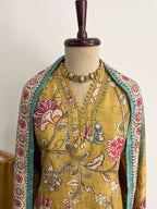 Linen Floral Suit