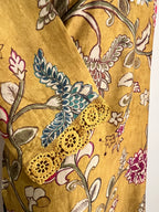 Linen Floral Suit
