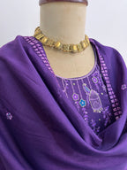 Orchid Mul Chanderi Suit