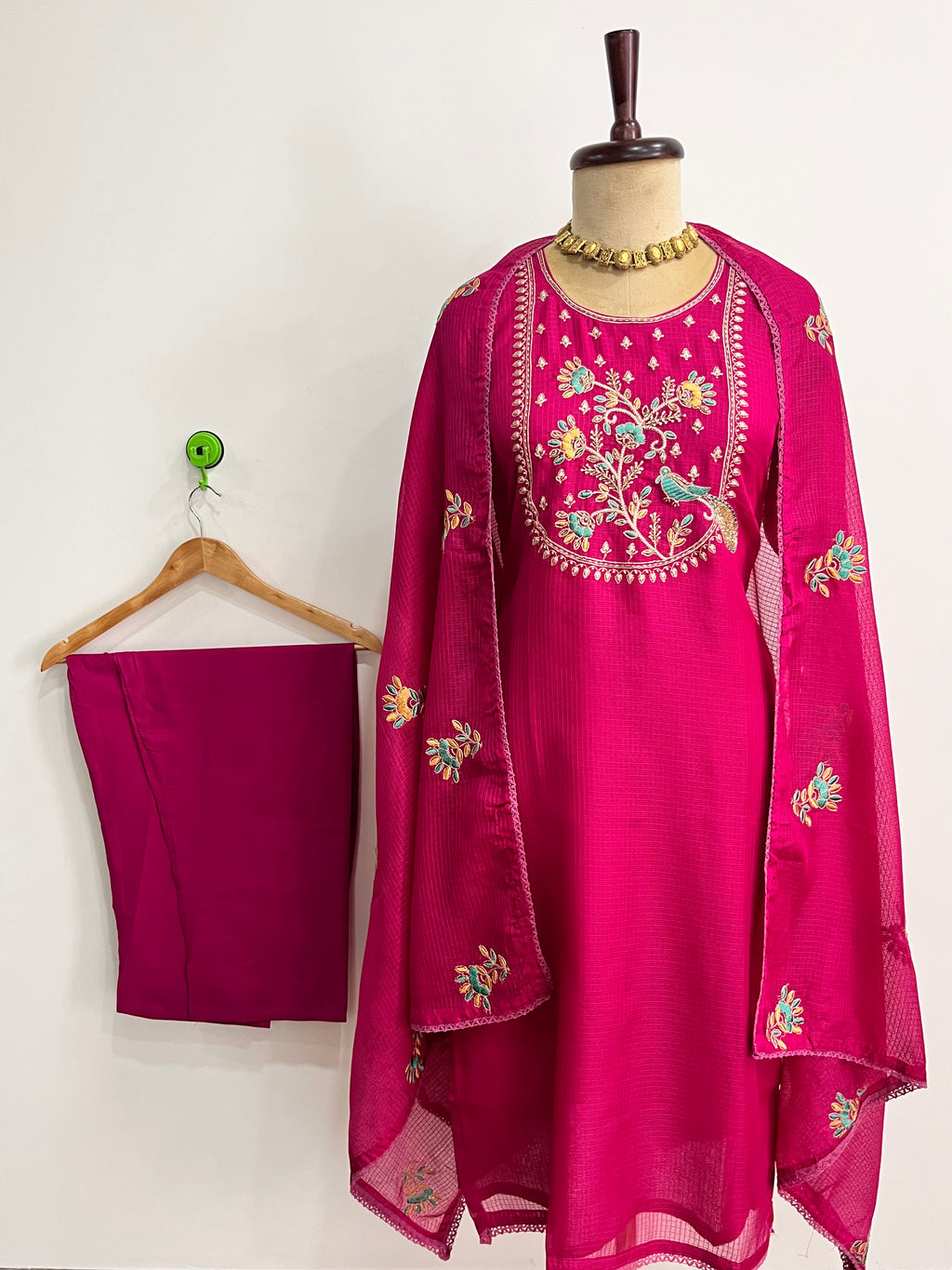 Classic Pink Kota 3-Piece Suit