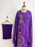 Orchid Mul Cotton Suit