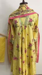 Marigold Cotton Suit