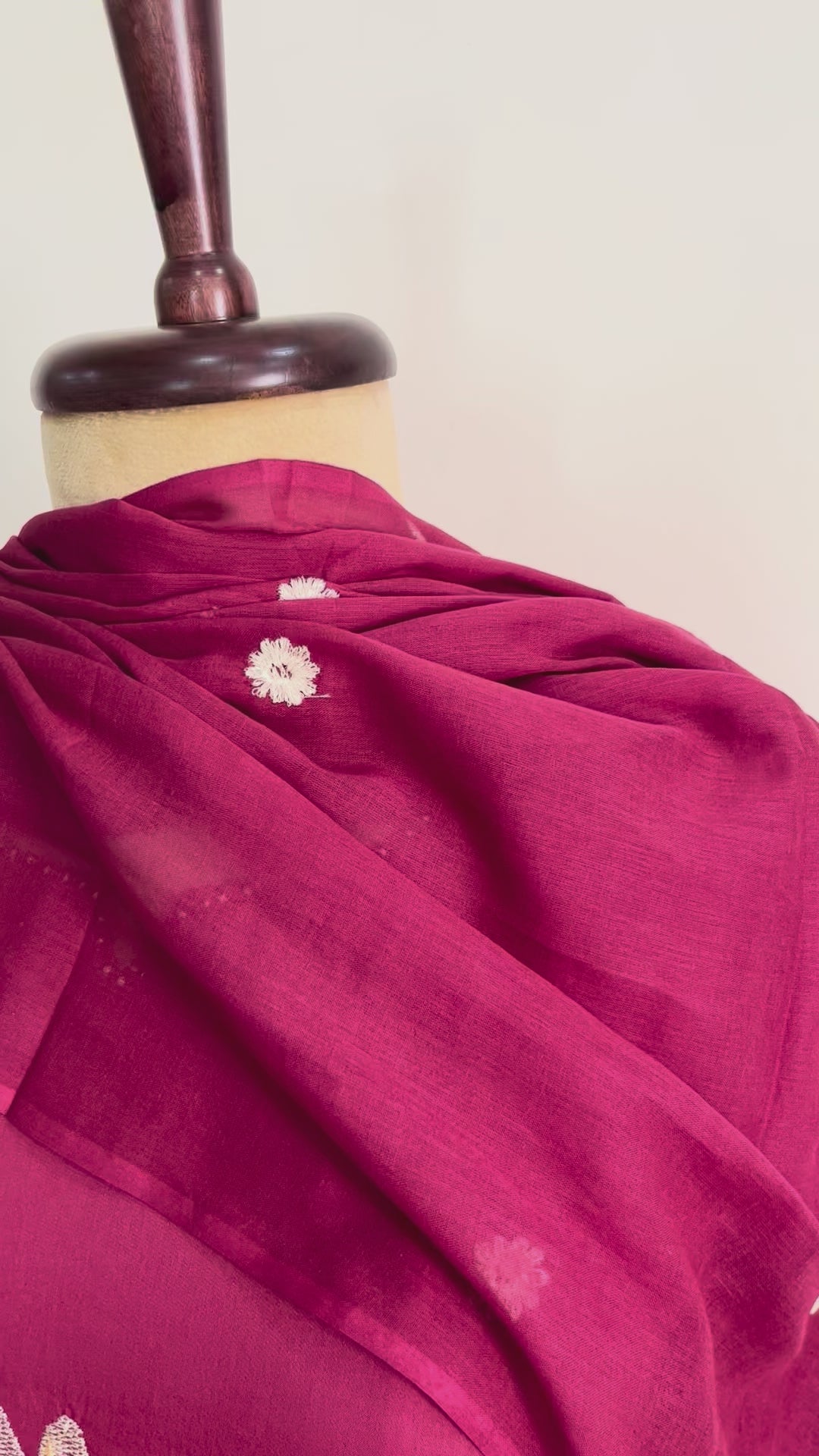 Fuchsia Mul Cotton Suit