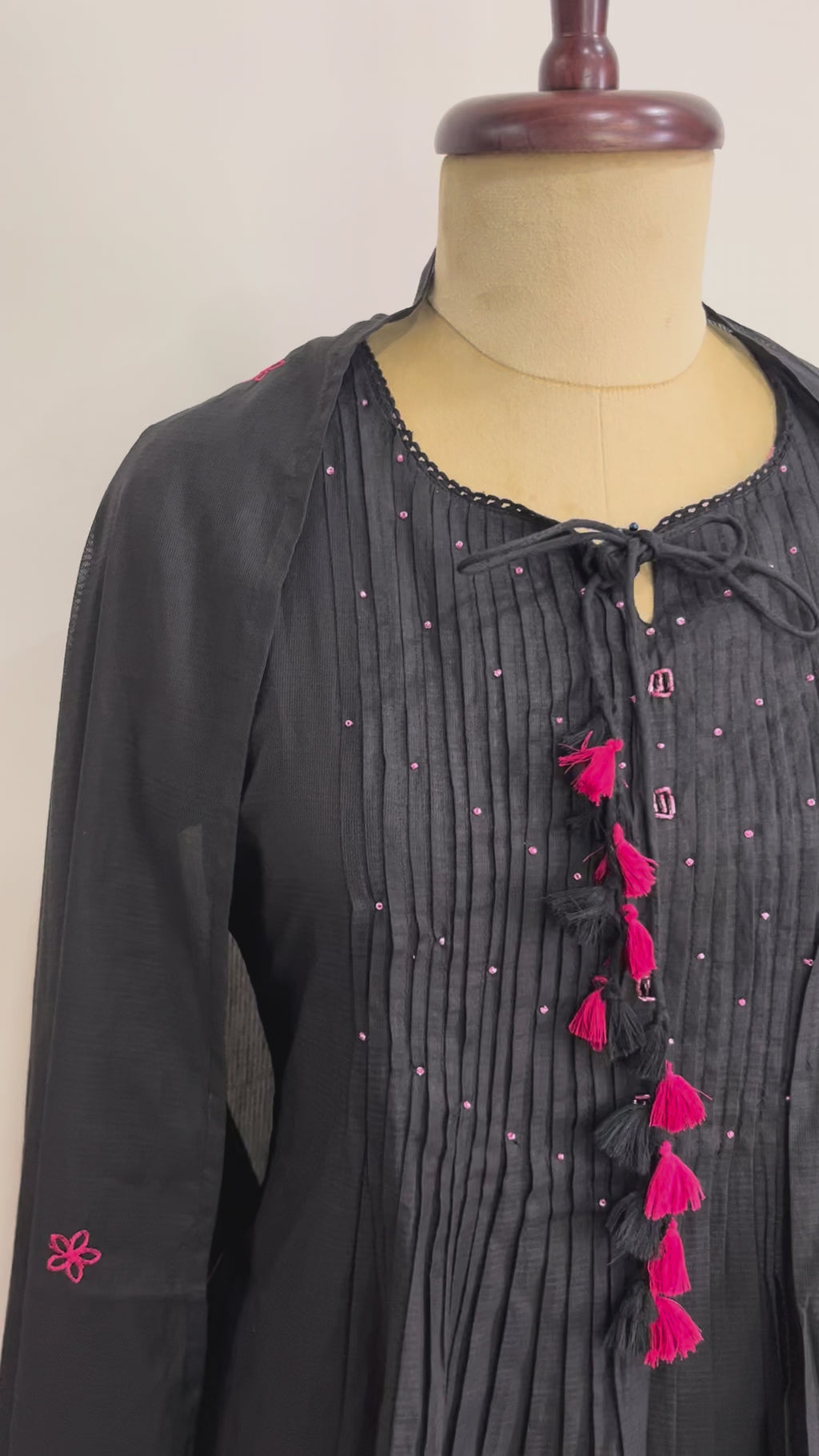 Midnight Noir 3-Piece Salwar Suit
