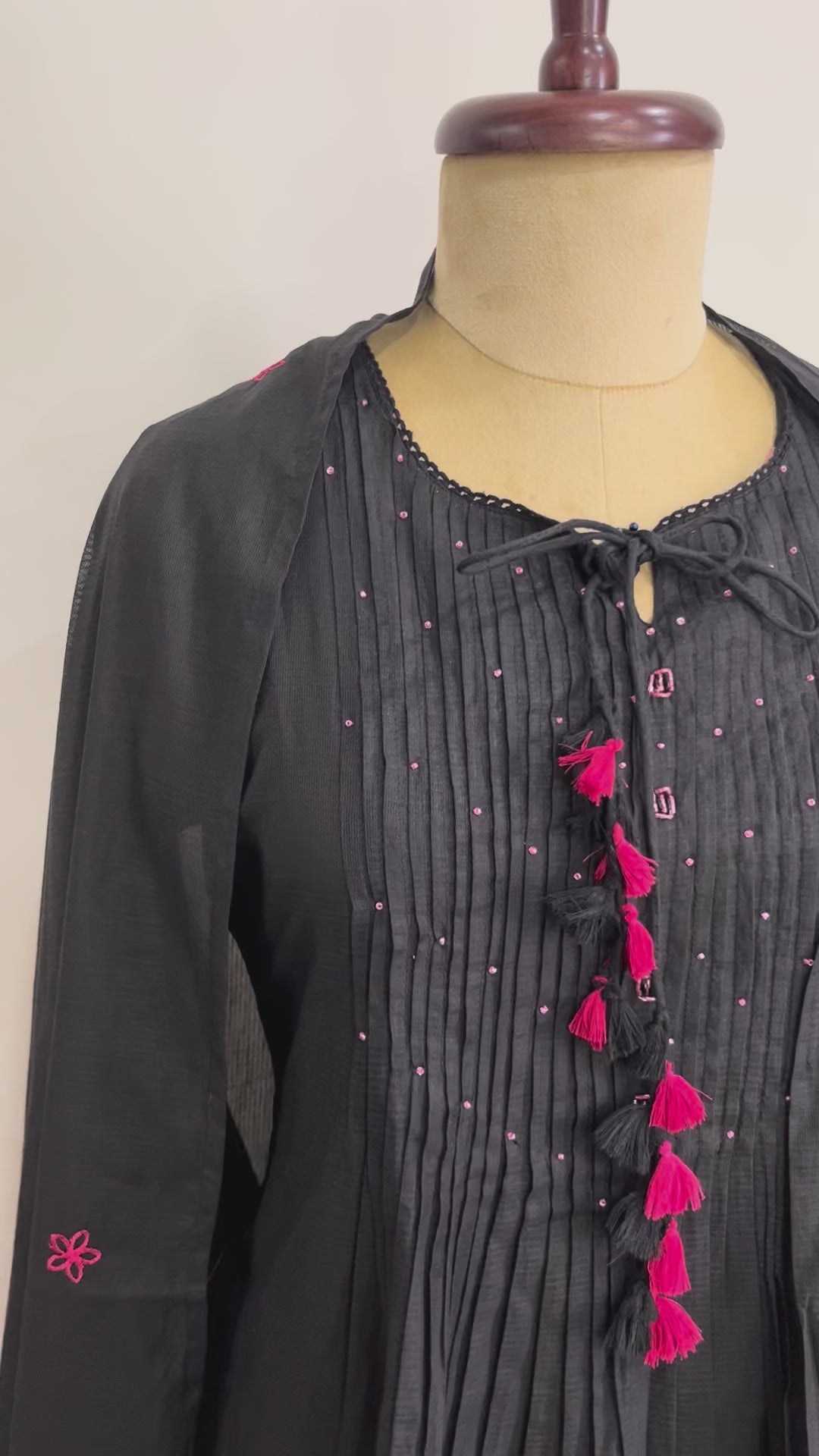 Midnight Noir 3-Piece Salwar Suit