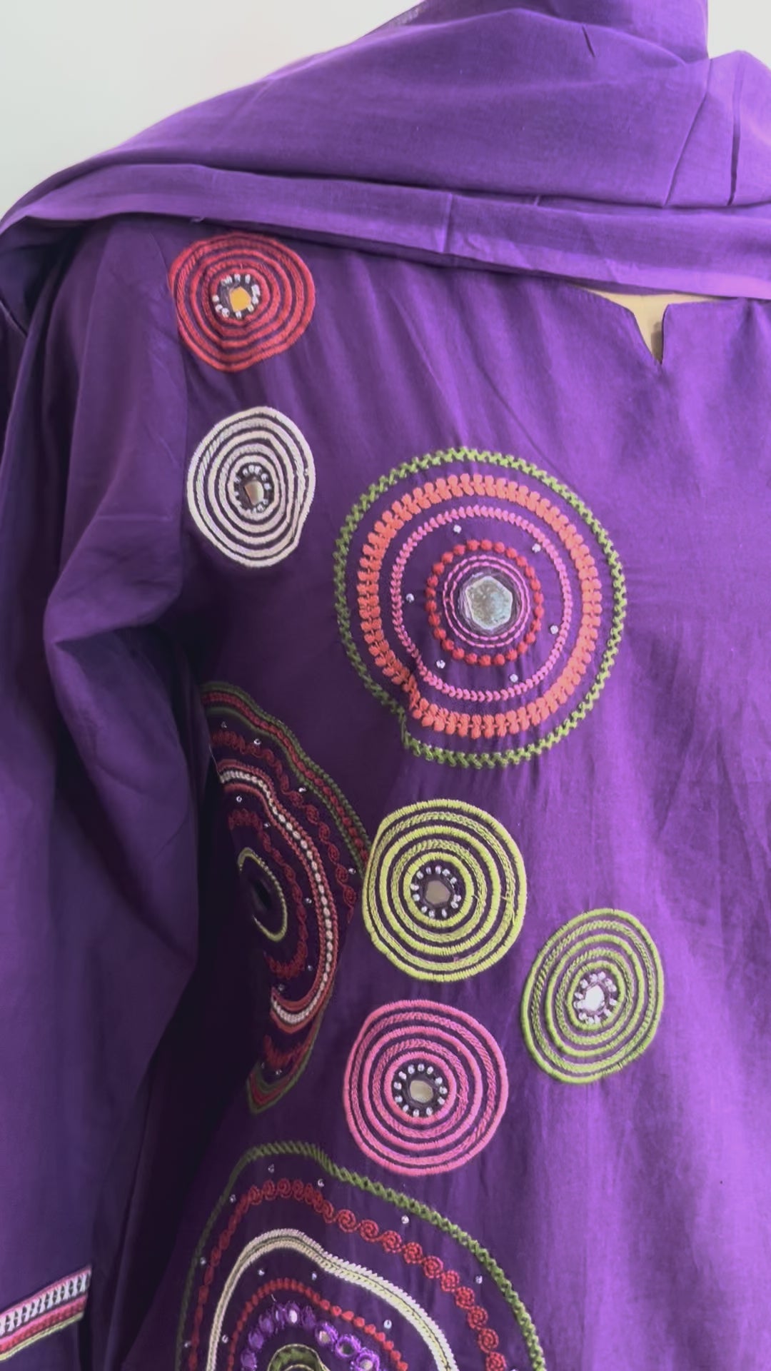 Orchid Mul Cotton Suit